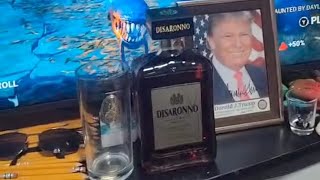 Trying Disaronno 1525 Italian Liqueur for First Time Review and Commentary 200 Years Older than USA [upl. by Anaujit]