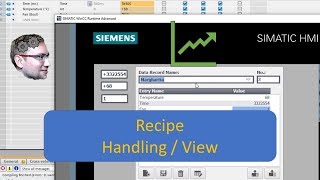 TIA Portal Recipe Handling with HMITP [upl. by Malcom]