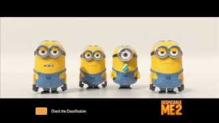 Despicable Me 2  Singing Minions [upl. by Cnut]