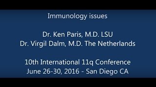 Immunology issues in Jacobsen Syndrome [upl. by Hgielram]