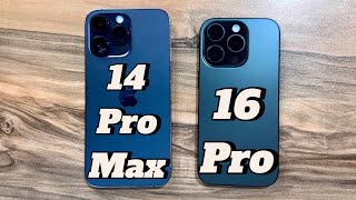 iPhone 14 Pro Max vs iPhone 16 Pro [upl. by Sally]