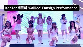 4K 231014 Kep1er 케플러 Musicart Starfield Goyang Fansign Galileo Performance KEP1ER 케플러 GALILEO [upl. by Coop]