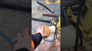 Why sponge ball insert in concrete pump pipe 🤔 shorts [upl. by Ahsats]