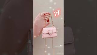 Yours 💓 Dream ✨ Cute Handbag 👜Alphabet Name 1st Letter shorts short trending subscribe ytshorts [upl. by Yenaiv226]