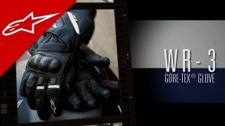 Alpinestars WR3 GoreTex Motorcycle Riding Glove [upl. by Turrell]