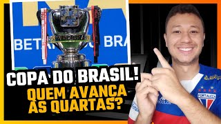 Meus Palpites na CopaDoBrasil  Oitavas de final quem avança as quartas do torneio [upl. by Etireuqram]