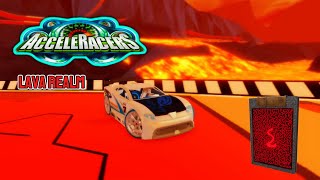 Roblox AcceleRacers  Lava Realm [upl. by Hanima]