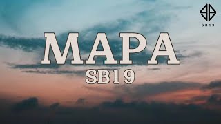 MAPA  SB19  Lyrics [upl. by Pugh531]