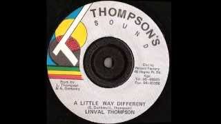 Linval Thompson ‎– A Little Way Different Thompson Sound ‎records digi stepper [upl. by Ettesyl]