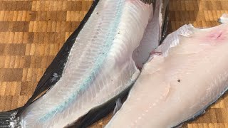 Filleting Butterfish [upl. by Muirhead780]