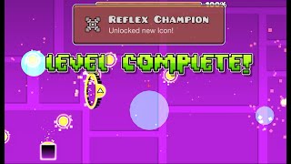 Geometry Dash  The Lightning Road 100 geometrydash geometrydashplayer geometrydash [upl. by Accem52]