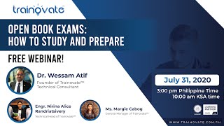 OPEN BOOK EXAMS How To Study and Prepare  Free Webinar [upl. by Leahey]