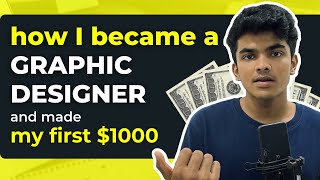 How I Started Graphic Designing  Making Money Online step by step guide [upl. by Schlesinger476]