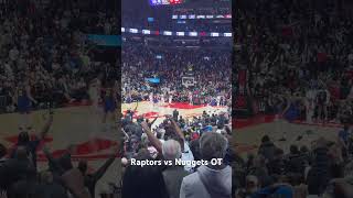 Raptors vs Nuggets  NBA Highlights  Game Tying Shot [upl. by Vowel]