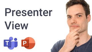 How to use Presenter View in Microsoft Teams [upl. by Jankell476]