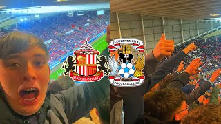 UNBELIEVABLE SCENES AS COVENTRY SMASH SUNDERLAND 30 AT THE STADIUM OF LIGHT [upl. by Alahsal]