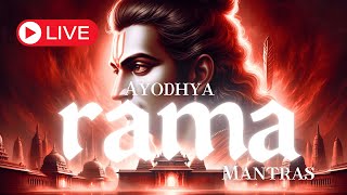 🔴 LIVE 🚩Ayodhya Rama Mantras Ayodhya Ram Mandir Mantras 🏹 🕉️ Mahakatha 🕉 [upl. by Ttelrahc]