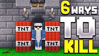 6 WAYS TO KILL 09SHARKBOY IN MINECRAFT [upl. by Rainie]