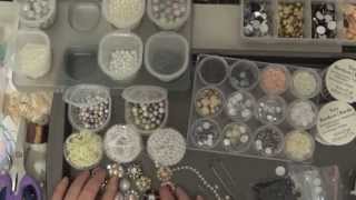 How I make My Flower Centers and Embellishment [upl. by Wylma]