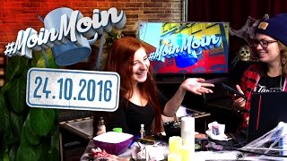 MoinMoin mit Nasti und Bell  Schminken für Halloween  24102016 [upl. by Asilec954]