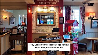 Toby Carvery Innkeepers Lodge Review  Honest Stay amp Dining Experience Eden Park [upl. by Faulkner]