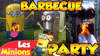 LES MINIONS  BARBECUE PARTY [upl. by Mari761]