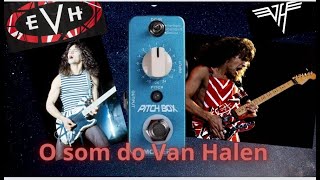 Mooer Pitch Box I O som do van Halen I Drop Tune [upl. by Otrebtuc]