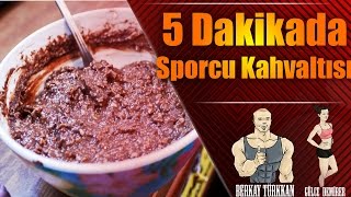 5 Dakikada Pratik amp Besleyici Sporcu Kahvaltısı Fit Tarif  Yulaf amp Kazein  Berkay Türkkan [upl. by Gierc405]