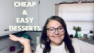 EASY amp CHEAP DELICIOUS DESSERTS  FRUGAL LIVING WITH SOUTHERN FRUGAL MOMMA [upl. by Indnahc]