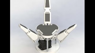 An opensource 3D printed underactuated robotic gripper [upl. by Samohtnhoj]