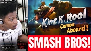 ETIKA REACTS TO KING K ROOL IN SMASH ETIKA STREAM HIGHLIGHTS [upl. by Aicilla]