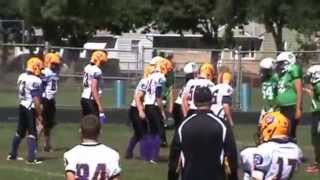 Oconomowoc Bandits at Milwaukee Hamilton Wildcats 2014 [upl. by Arimat]