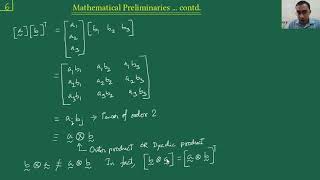 Mathematical Preliminaries – 3 Dyadic Product [upl. by Dorrahs146]