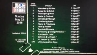 MLB Extra Innings music May 2016 [upl. by Colwen708]