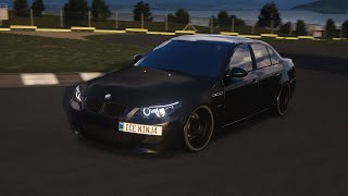 Assetto Corsa BMW E60 M5 Carbon Edition MLZ at Dunas 1981 [upl. by Joed805]