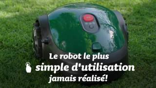 Robomow Robotic mower RS RC RX 2017A French 1104 [upl. by Flodnar]