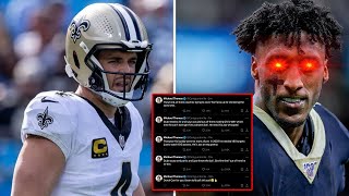 Michael Thomas Calls Out Derek Carr After Chris Olave Injury quotHospital Ballquotquot  James Skrmetta [upl. by Acinnod931]