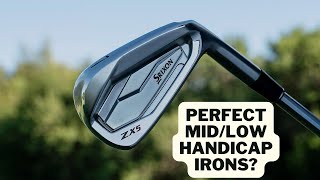 Review of the Srixon ZX5 irons from 2021 How good are these near perfect irons [upl. by Esdnyl]