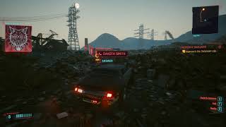 How to Complete Epistrophy in Cyberpunk 2077 Badlands Hidden Cab Location [upl. by Aziar112]