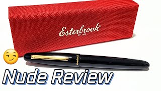 A Most Unbiased Review  Esterbrook Estie Oversize Ebony Fountain Pen [upl. by Kelbee]