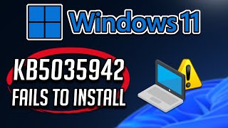 Fix KB5035942 Update Not Installing On Windows 11 Version 23H222H2 [upl. by Liam]