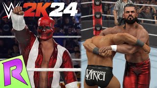 Andrade in WWE 2K24 With NEW THEME [upl. by Pisano25]