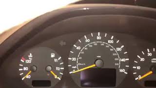 Removing the instrument cluster from a W210 facelift [upl. by Trudey389]