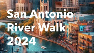 Exploring San Antonios River Walk A Scenic Go Rio Boat Tour with Historical Insights [upl. by Nimaynib]