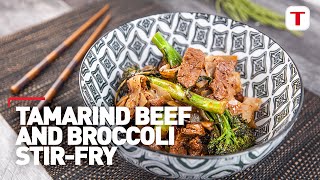 Everyday Gourmet  Tamarind Beef amp Broccoli Stir Fry with Tefal Character Frypan [upl. by Miko]