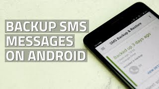 How to Backup Your Text Messages on Android [upl. by Hterrag358]