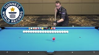 Florian Venom Kohler attempts four pool records  Guinness World Records [upl. by Ehudd]