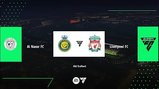 AL NASSR VS LIVERPOOL EA SPORTS FC 24 MOBILE GAMEPLAY [upl. by Adalheid]