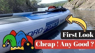 Bestway HydroForce Oceana Paddle Board First Look amp Thoughts [upl. by Sarene]