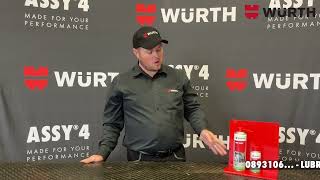 Würth Lubricant HHS 2000 [upl. by Carlock]